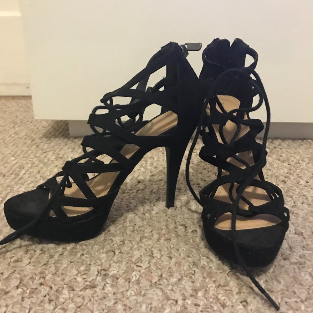 Chinese Laundry Lace Up Heels